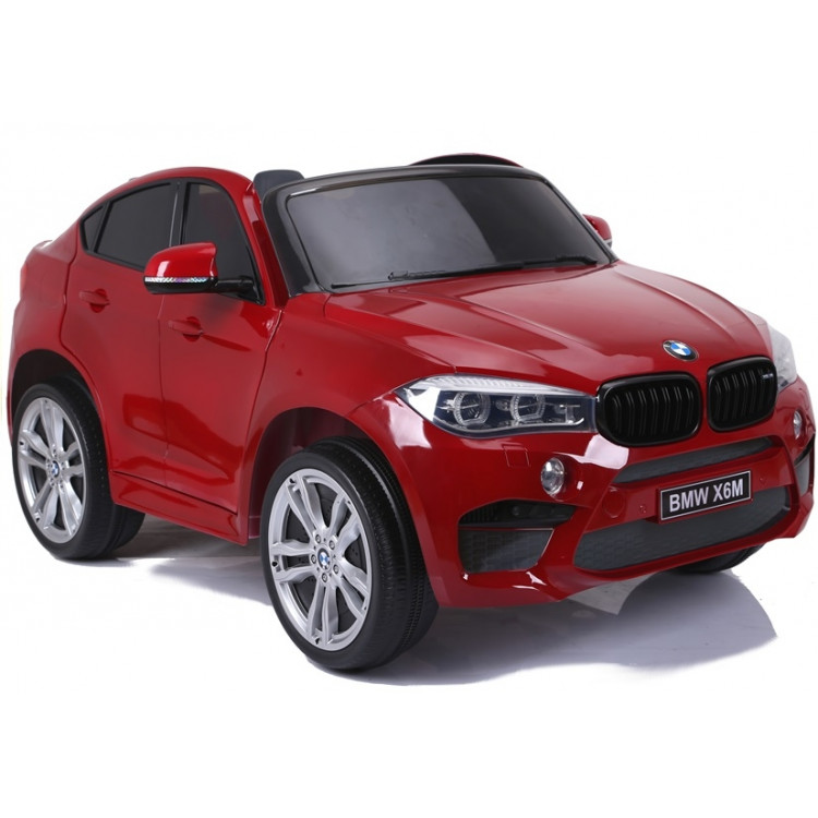 Elektrické autíčko BMW X6M - lakované - červené